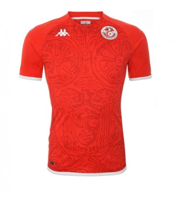 Lacne Muži Futbalové dres Tunisko MS 2022 Krátky Rukáv - Domáci